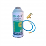 1 Botella Gas Ecologico Gasica V2 226Gr + Valvula + Manguera Sustituto R22, R32, R407C, R410A