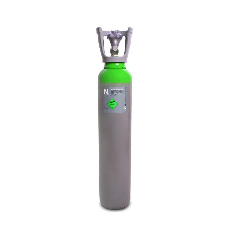 Carga + Botella 7 litros 140 Nitrógeno N2 STD gas • Ecogases