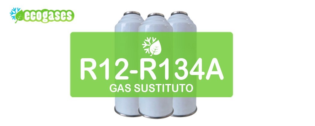 Gases Sustitutos de R12 R134a, Friendly con el medio ambiente y utilizables sin necesidad del carnet de instalador. Recarga tu mismo y ahorrate un dinero.