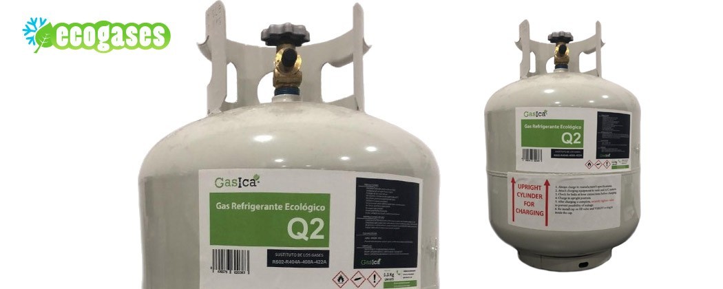Q2 Gas Sustituto de R404a y R502